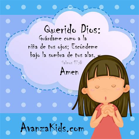 oraciones para niños cortas